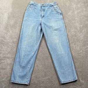 Bon Jour Jeans Women's Size 16 Light Wash High Waisted Denim Pants